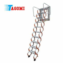 Cầu thang xếp cho gác lửng