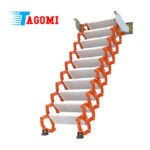 Thang rút gác xép - thang gác mái - thang gác xếp